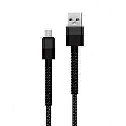 USB кабель Walker C700, MicroUSB, 1.0 м., Чорний