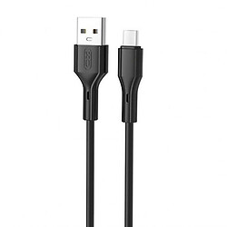USB кабель XO NB230, Type-C, 1.0 м., Черный