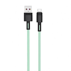 USB кабель XO NB-Q166, Type-C, 1.0 м., Зеленый
