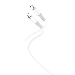 USB кабель XO NB-Q226B, Type-C, 1.0 м., Білий