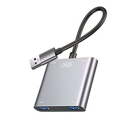 USB Hub XO HUB012A, Сірий