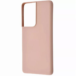 Чехол (накладка) Samsung G998 Galaxy S21 Ultra, Wave Colorful, Pink Sand, Розовый