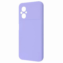Чохол (накладка) Xiaomi Poco M5, Wave Colorful, Light Purple, Фіолетовий