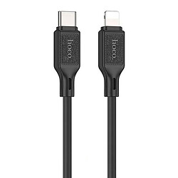 USB кабель Hoco X90 Apple iPhone 15 Plus / iPhone 15 Pro Max / iPhone 15 / iPhone 15 Pro / iPhone SE 2022 / iPhone 14 Pro Max / iPhone 14 Plus / iPhone 14 Pro / iPhone 14 / iPhone 13 Pro / iPhone 13 Mini / iPhone 13, Lightning, 1.0 м., Чорний