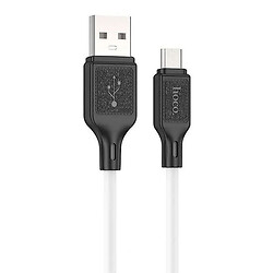 USB кабель Hoco X90, MicroUSB, 1.0 м., Белый