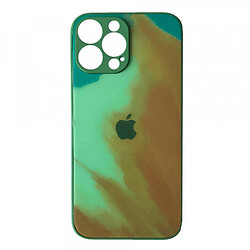 Чехол (накладка) Apple iPhone 13 Pro, Glass Art, See Breeze Lime