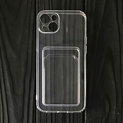 Чехол (накладка) Apple iPhone 13, Silicone Card Case, Прозрачный