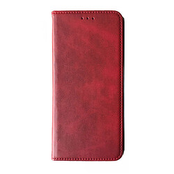 Чехол (книжка) OPPO Realme C21Y, Leather Case Fold, Красный