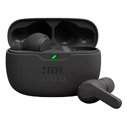 Bluetooth-гарнитура JBL Wave Beam, Стерео, Черный