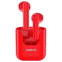 Bluetooth-гарнітура Umidigi AirBuds U, Стерео, Червоний