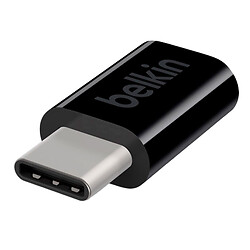 OTG адаптер Belkin, Type-C, MicroUSB, Черный