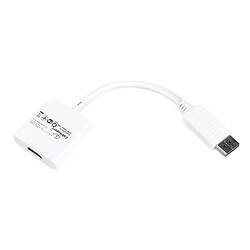 Адаптер Cablexpert DisplayPort-HDMI, 0.15 м., Белый