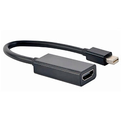 Адаптер Cablexpert Mini DisplayPort-HDMI, 0.15 м., Черный