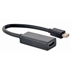 Адаптер Cablexpert Mini DisplayPort-HDMI, 0.15 м., Чорний