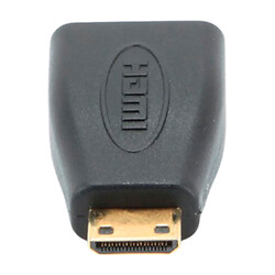 Адаптер Cablexpert HDMI-Mini HDMI, 0.15 м., Чорний