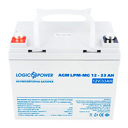 Акумулятор LogicPower 12V 33AH AGM