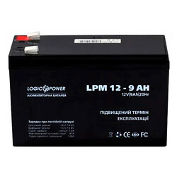 Аккумулятор LogicPower 12V 9AH AGM