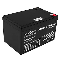 Аккумулятор LogicPower 12V 12AH AGM