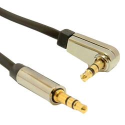 Кабель Cablexpert CCAP-444L-6, 1.8 м., 3.5 мм., Черный