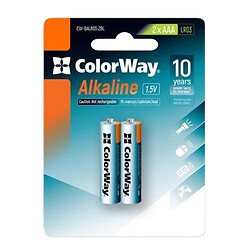 Батарейка ColorWay Alkaline Power LR03