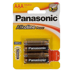 Батарейка Panasonic Alkaline Power LR03