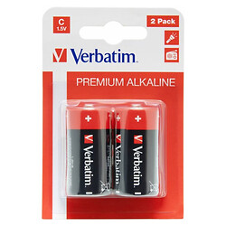 Батарейка Verbatim Alkaline C/LR14