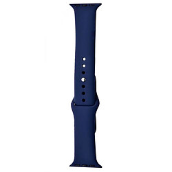 Ремешок Apple Watch 42 / Watch 44, Silicone WatchBand, Midnight Blue, Синий