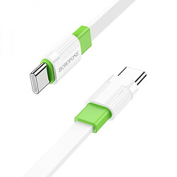 USB кабель Borofone BX89, Type-C, 1.0 м., Зелений