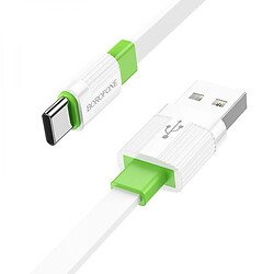 USB кабель Borofone BX89, Type-C, 1.0 м., Зелений