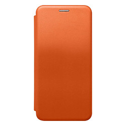 Чехол (книжка) Xiaomi POCO M4 Pro, Premium Leather, Оранжевый