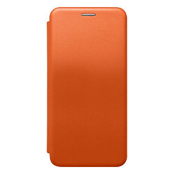 Чехол (книжка) Xiaomi POCO M4 Pro, Premium Leather, Оранжевый