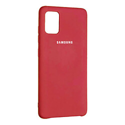 Чохол (накладка) Samsung A315 Galaxy A31, Original Soft Case, Червоний