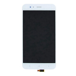 Дисплей (екран) Xiaomi Mi A1 / Mi5x, Original (PRC), З сенсорним склом, Без рамки, Білий