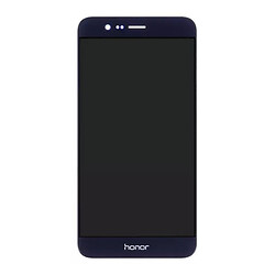 Дисплей (екран) Huawei Honor 8 Pro / Honor V9, High quality, З сенсорним склом, Без рамки, Синій