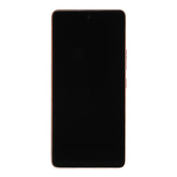 Дисплей (екран) Samsung A536 Galaxy A53 5G, Original (PRC), З сенсорним склом, З рамкою, Рожевий