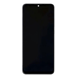 Дисплей (екран) ZTE Blade A51 Lite, Original (PRC), З сенсорним склом, З рамкою, Чорний