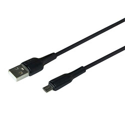 USB кабель Ridea RC-M111, MicroUSB, 1.0 м., Черный