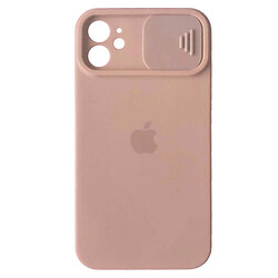 Чехол (накладка) Apple iPhone 12, SLIDER Full Camera, Pink Sand, Розовый