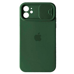 Чехол (накладка) Apple iPhone 12, SLIDER Full Camera, Virid, Бордовый