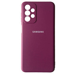 Чохол (накладка) Samsung A235 Galaxy A23, Original Soft Case, Grape, Фіолетовий