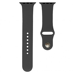 Ремінець Apple Watch 38 / Watch 40, Silicone WatchBand, Cocoa, Сірий