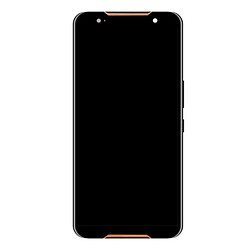 Дисплей (екран) Asus ZS600KL ROG Phone, З сенсорним склом, З рамкою, Amoled, Чорний