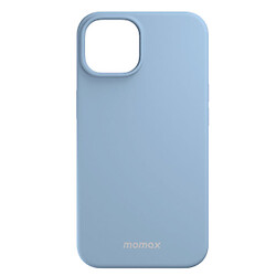 Чохол (накладка) Apple iPhone 14 Pro, Momax Silicon Case, Синій