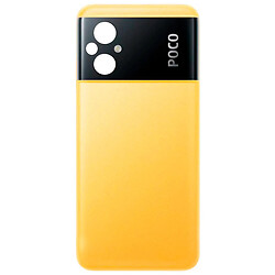 Задня кришка Xiaomi Poco M5, High quality, Жовтий