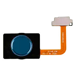 Шлейф LG G710 G7 ThinQ, С сканером отпечатка пальца, Синий