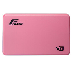 Внешний USB карман для HDD/SSD Frime FHE12.25U20, Розовый