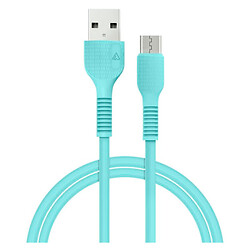 USB кабель ACCLAB M1MT, MicroUSB, 1.2 м., Мятный