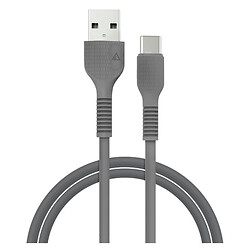 USB кабель ACCLAB T1BK, Type-C, 1.2 м., Черный