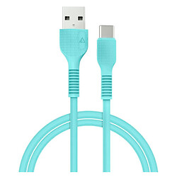 USB кабель ACCLAB T1MT, Type-C, 1.2 м., Мятный