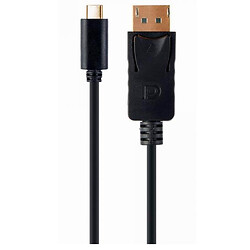 Кабель Cablexpert DisplayPort-Type-C, 2.0 м., Чорний